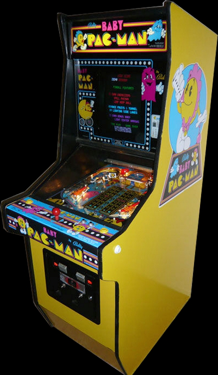 Baby Pac-Man (set 1) Cabinet