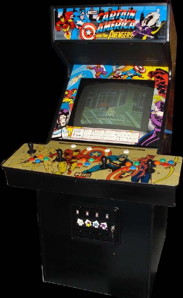 Captain America and The Avengers (Japan Rev 0.2) Cabinet