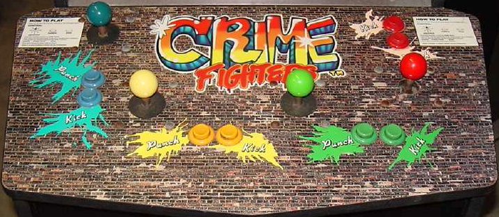 Crime Fighters (World 2 players) Cabinet