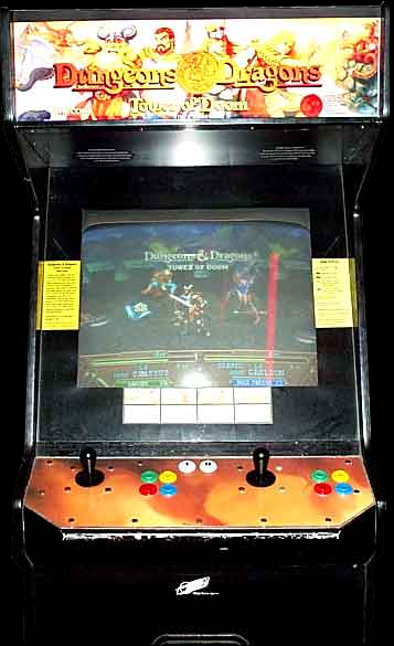 Dungeons & Dragons: Tower of Doom (Euro 940113) Cabinet