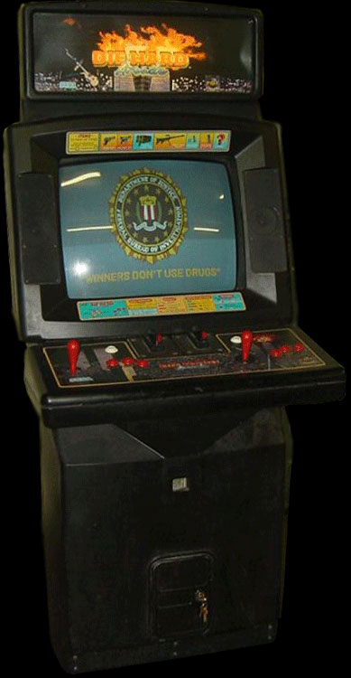 Die Hard Arcade (UET 960515 V1.000) Cabinet