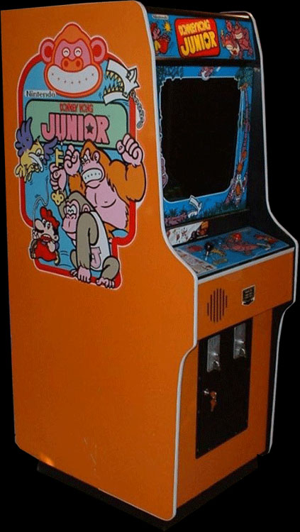 Donkey Kong Junior (US set F-2) Cabinet