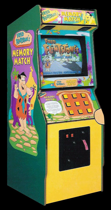 Fred Flintstones' Memory Match (World?, Ticket version, 3/17/95) Cabinet