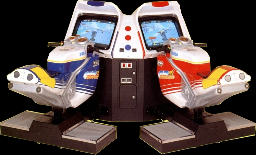 GP Rider (World, FD1094 317-0163) (Twin setup) Cabinet