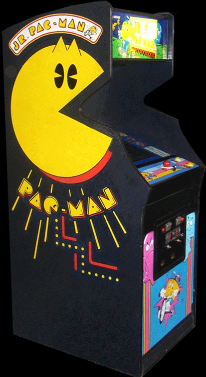 Jr. Pac-Man (11/9/83) Cabinet