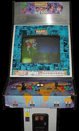 Marvel Super Heroes Vs. Street Fighter (Euro 970625) Cabinet