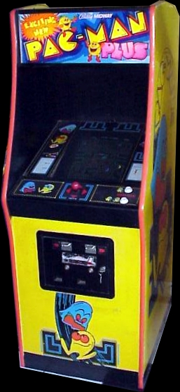 Pac-Man Plus Cabinet