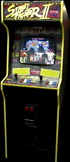 Street Fighter II: The World Warrior (World 910522) Cabinet