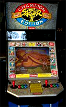Street Fighter II': Champion Edition (US 920513) Cabinet