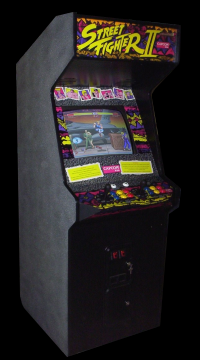 Street Fighter II: The World Warrior (Japan 910306) Cabinet