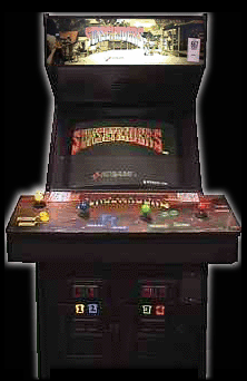 Sunset Riders (4 Players ver EAC) Cabinet