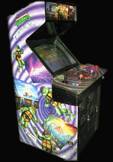 Teenage Mutant Ninja Turtles - Turtles in Time (4 Players ver UAA) Cabinet