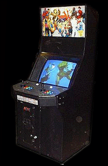 X-Men Vs. Street Fighter (Japan 961023) Cabinet