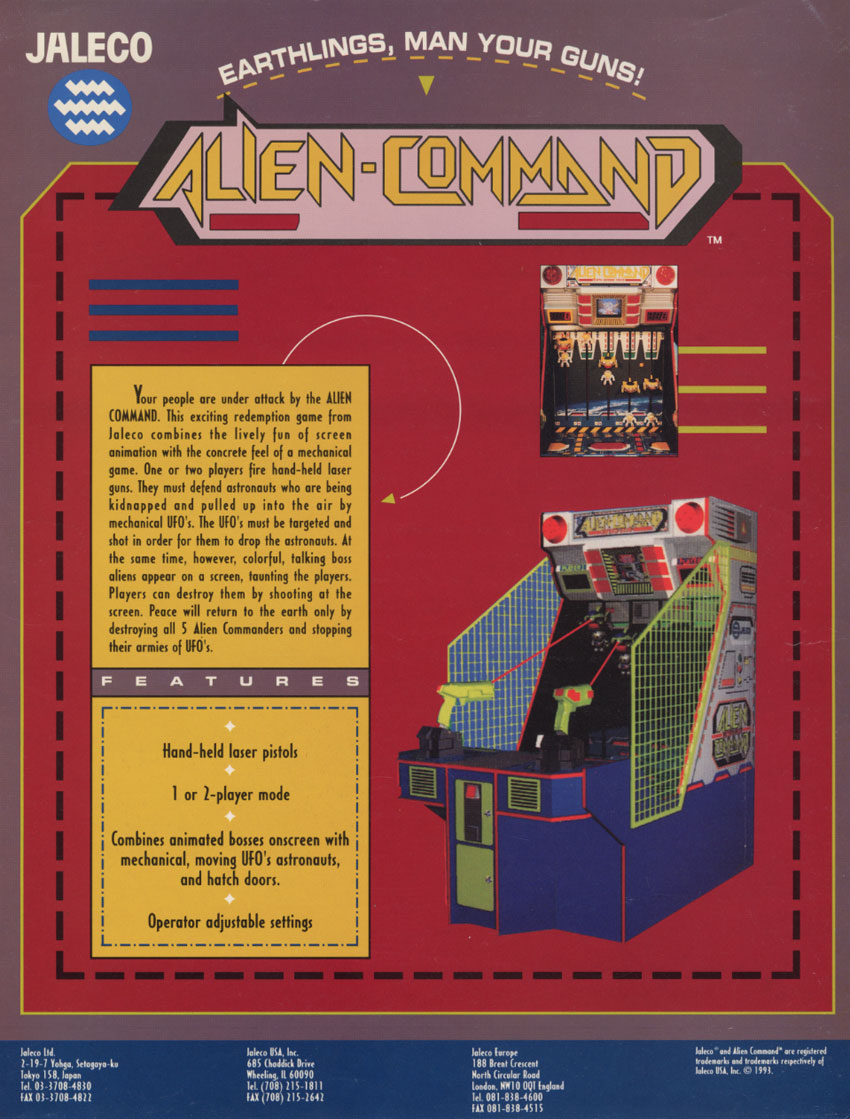 Alien Command flyer