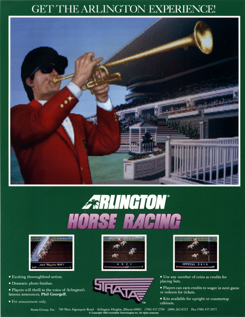 Arlington Horse Racing (v1.21-D) flyer