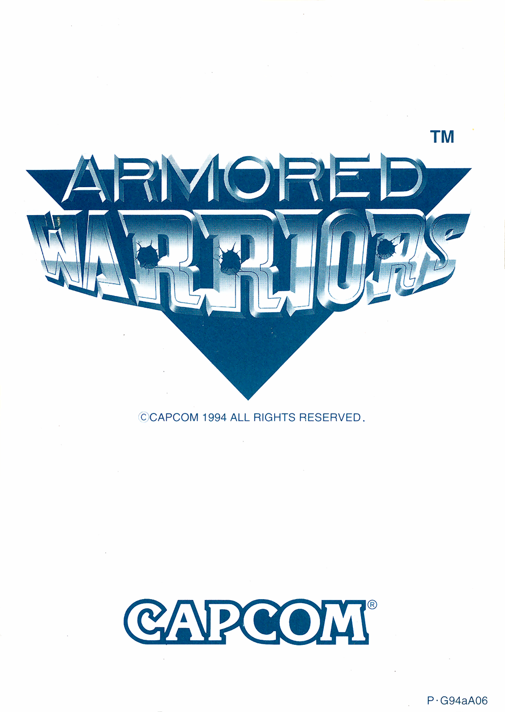 Armored Warriors (USA 941024) flyer
