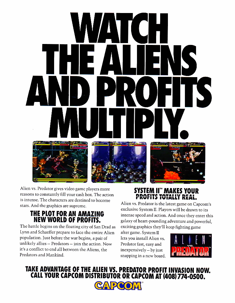 Alien vs. Predator (Euro 940520) flyer