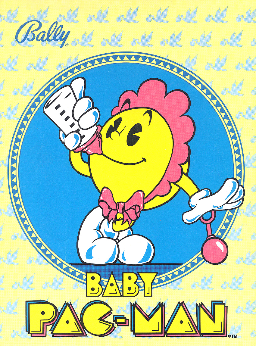 Baby Pac-Man (set 1) flyer
