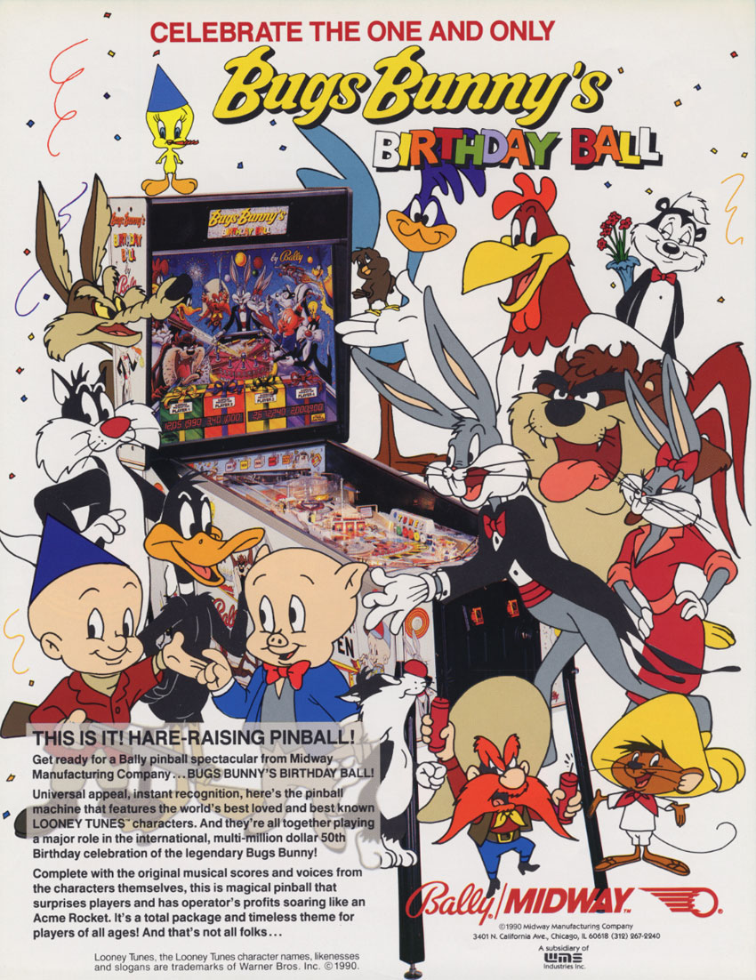 Bugs Bunny Birthday Ball (L-2) flyer