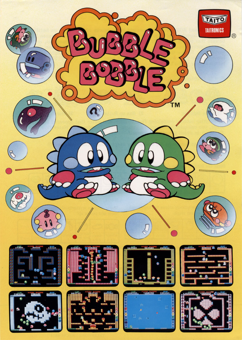 Bubble Bobble (Japan, Ver 0.1) flyer