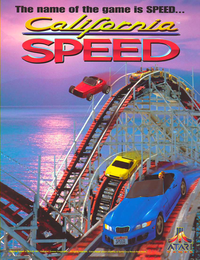 California Speed (Version 2.1a Apr 17 1998, GUTS 1.25 Apr 17 1998 / MAIN Apr 17 1998) flyer