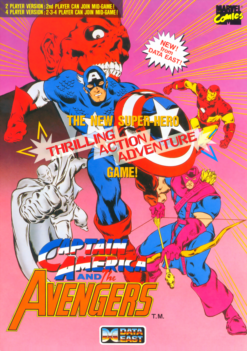 Captain America and The Avengers (Asia Rev 1.4) flyer