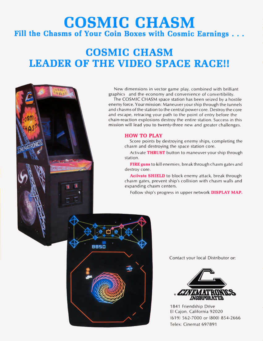 Cosmic Chasm (set 2) flyer