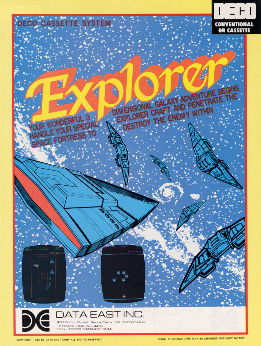Explorer (DECO Cassette) (US) flyer
