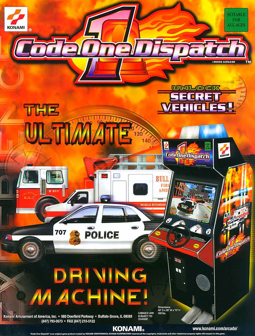 Code One Dispatch (ver D) flyer