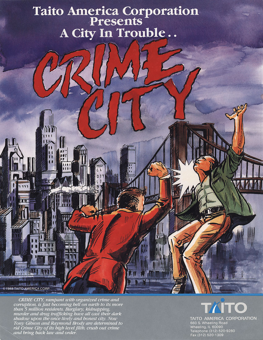Crime City (US) flyer