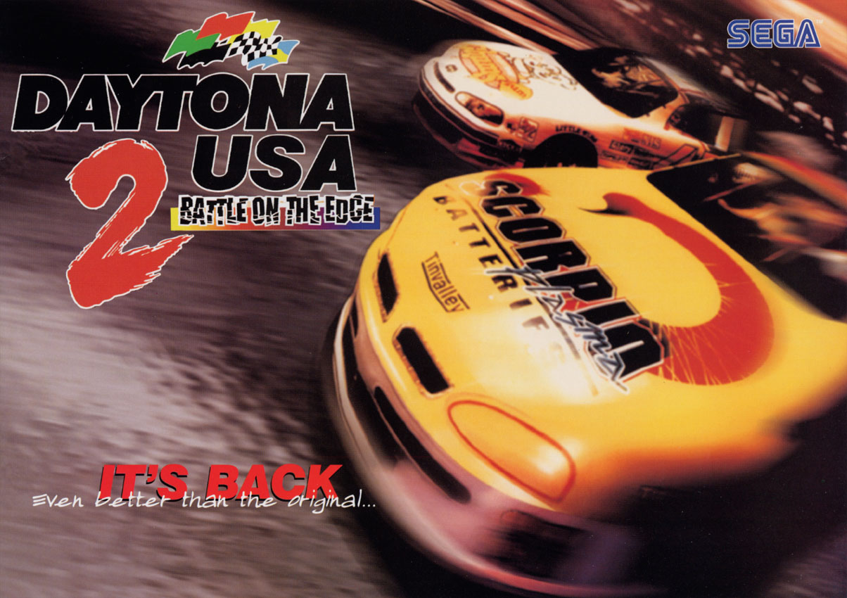 Daytona USA (Japan, To The MAXX) flyer
