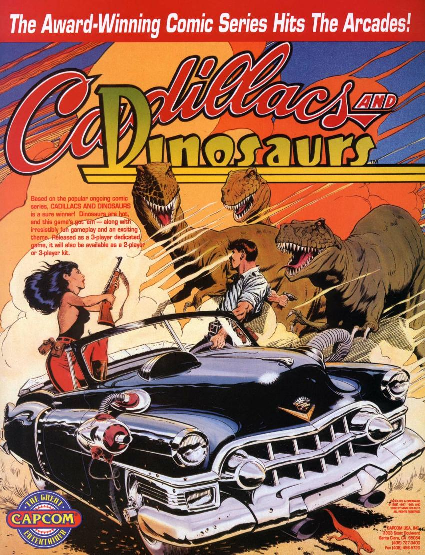 Cadillacs and Dinosaurs (US 930201) flyer