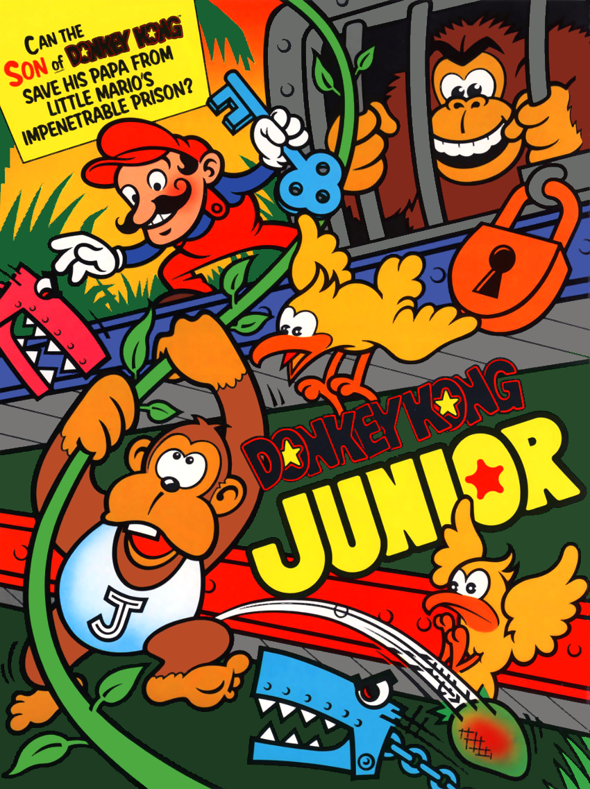 Donkey Kong Junior (US set F-2) flyer