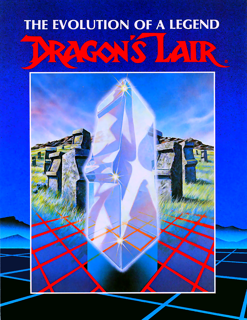 Dragon's Lair (European) flyer