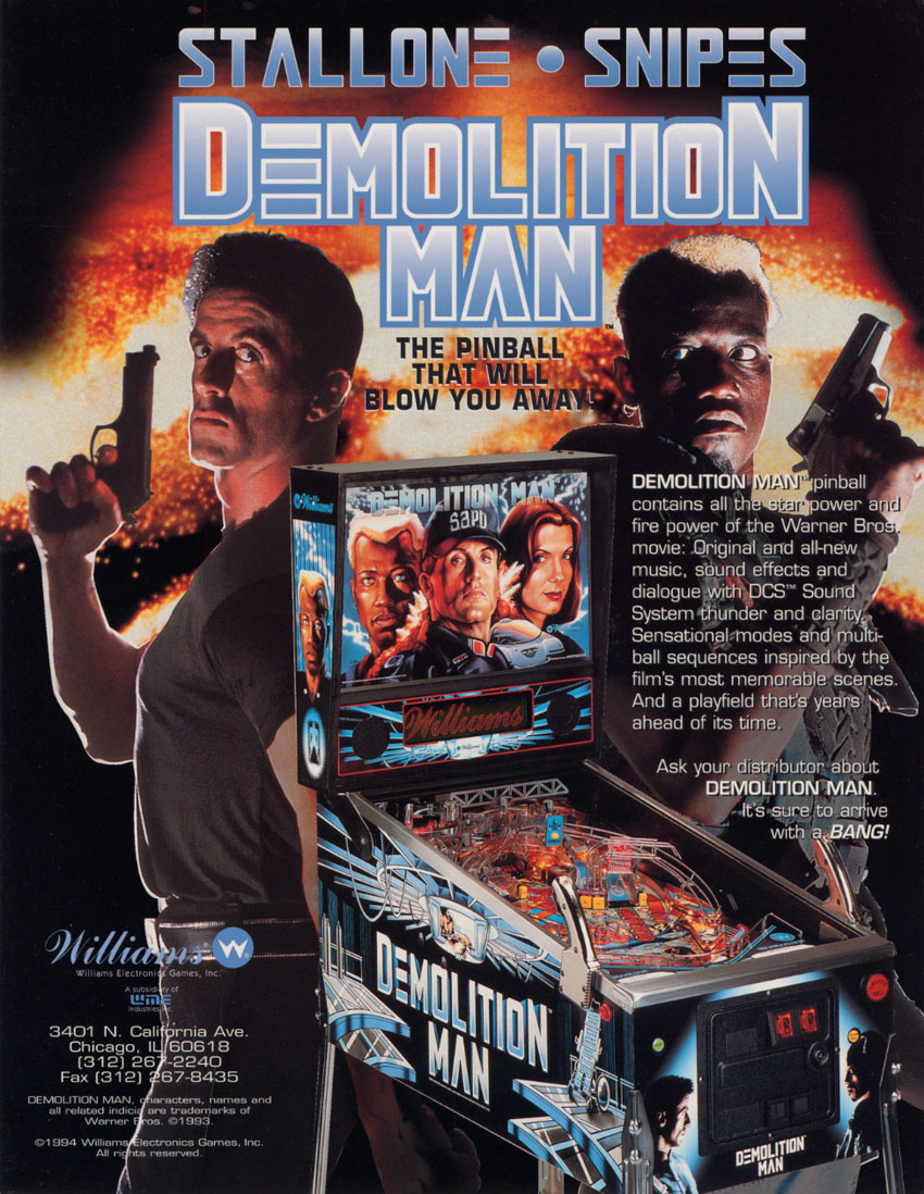 Demolition Man (LX-4) flyer