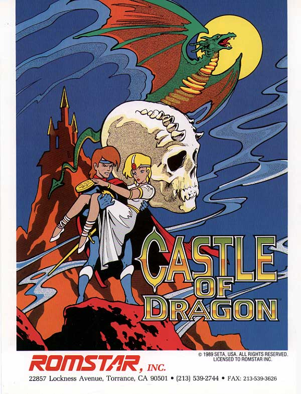 Dragon Unit / Castle of Dragon flyer