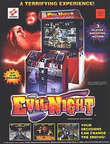 Evil Night (ver UBA) flyer
