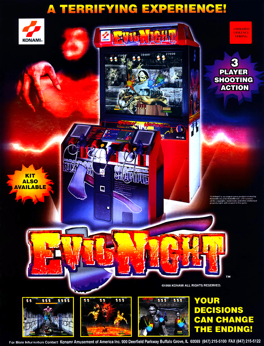 Evil Night (ver EAA) flyer