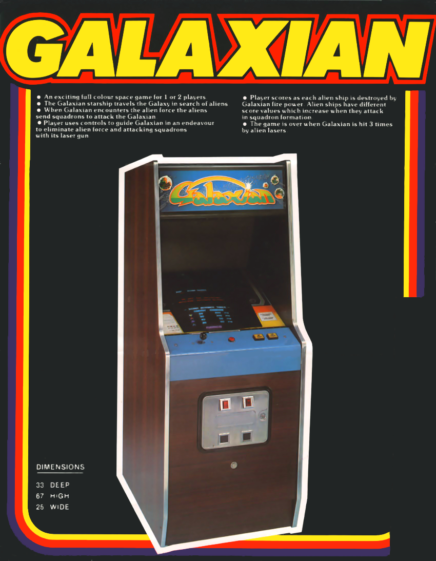 Galaxian (Midway set 1) flyer