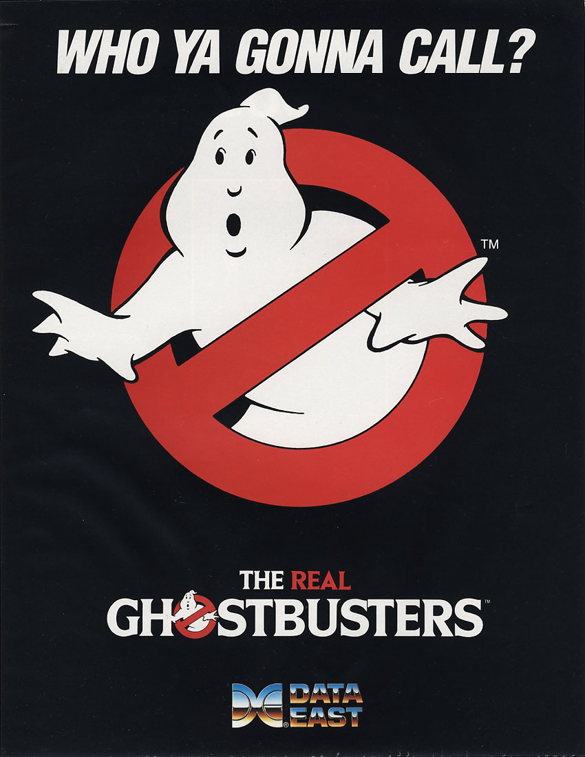 The Real Ghostbusters (US 3 Players) flyer