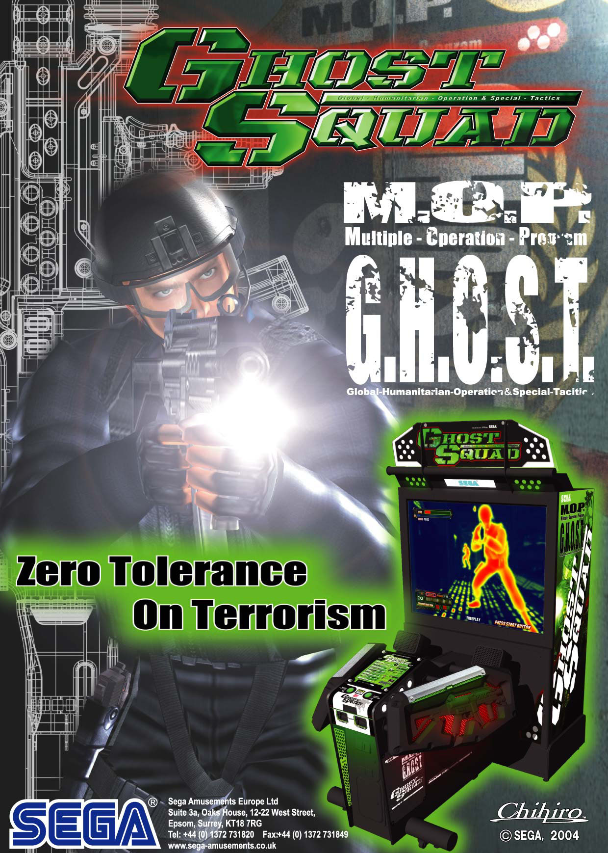 Ghost Squad (Rev A) (GDX-0012A) flyer