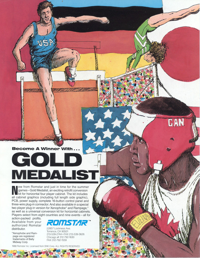 Gold Medalist (bootleg) flyer