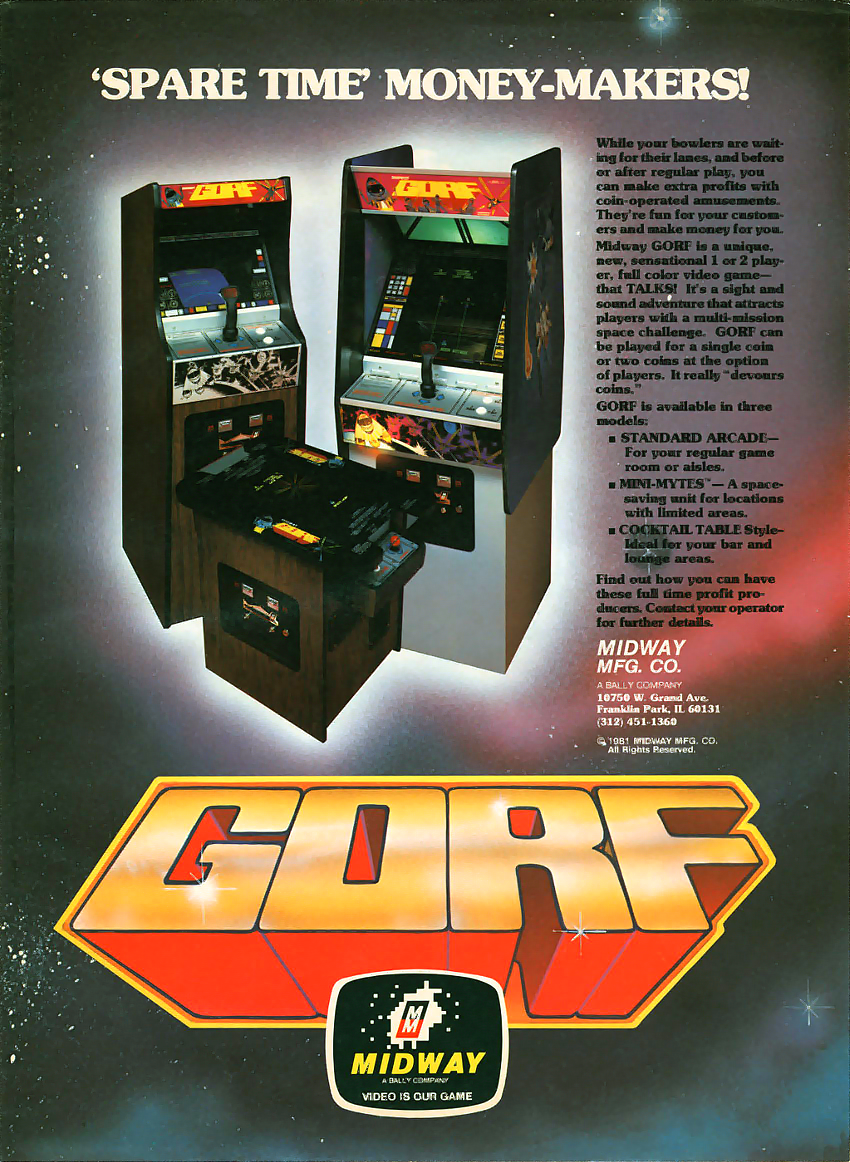 Gorf (program 1) flyer