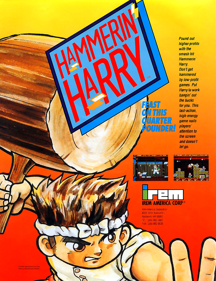 Hammerin' Harry (World, M81) flyer