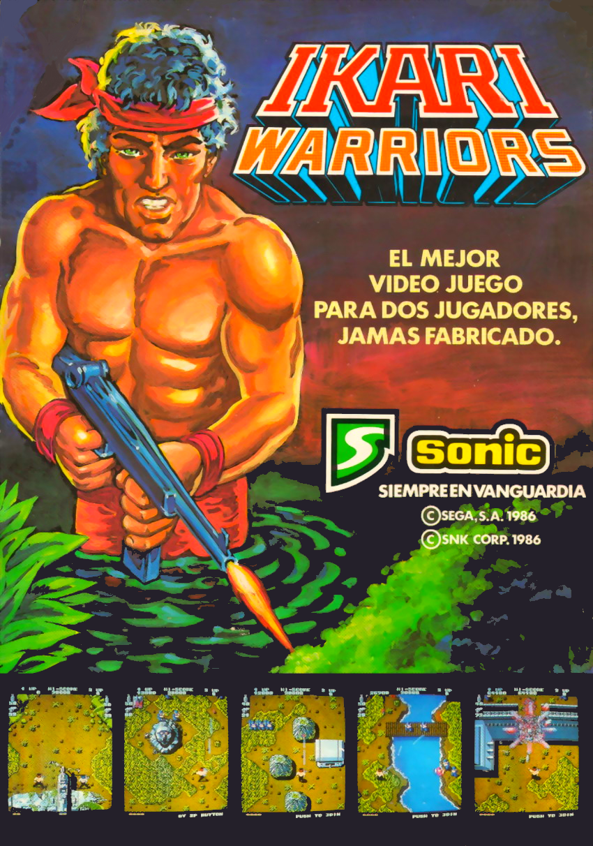 Ikari Warriors (US JAMMA) flyer