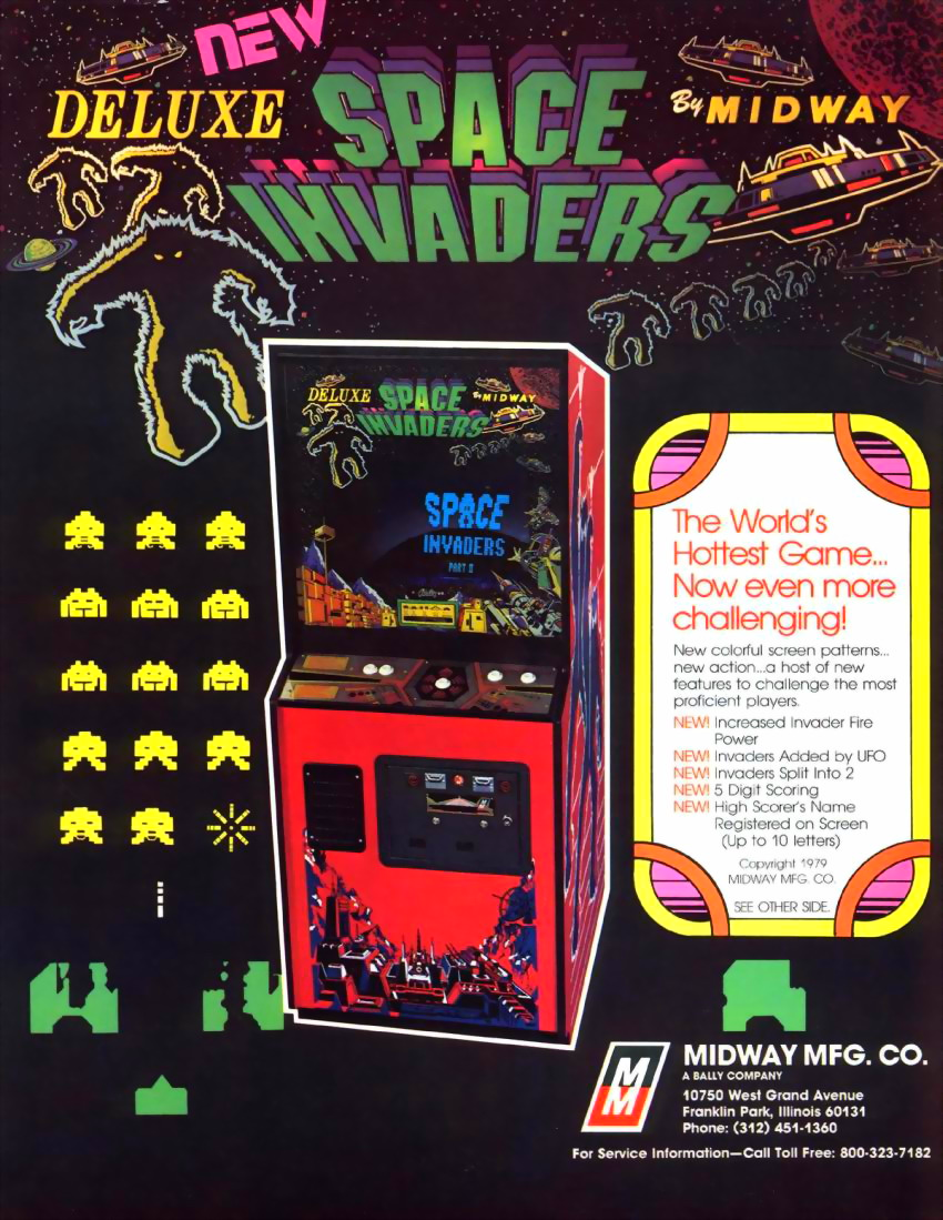 Space Invaders Deluxe flyer