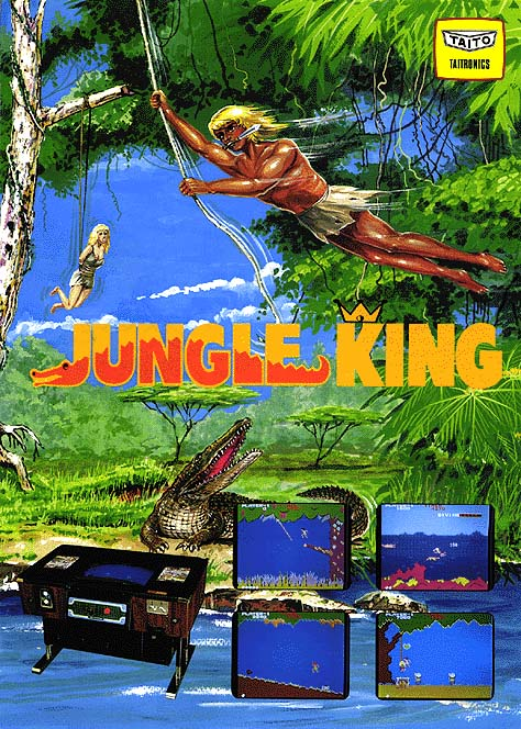 Jungle King (Japan, earlier) flyer