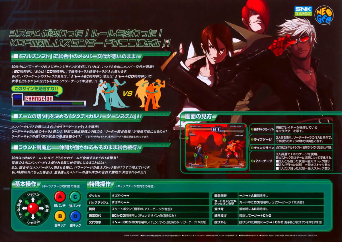 The King of Fighters 2003 (bootleg set 2) flyer