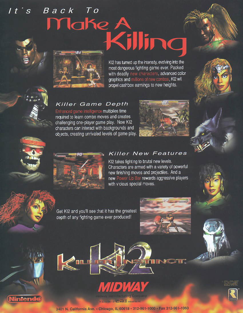 Killer Instinct 2 (v1.1) flyer