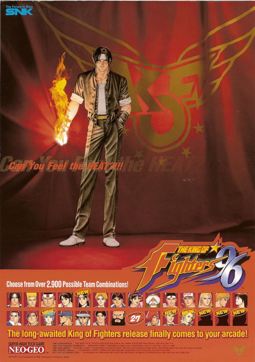 The King of Fighters '96 (NGM-214) flyer